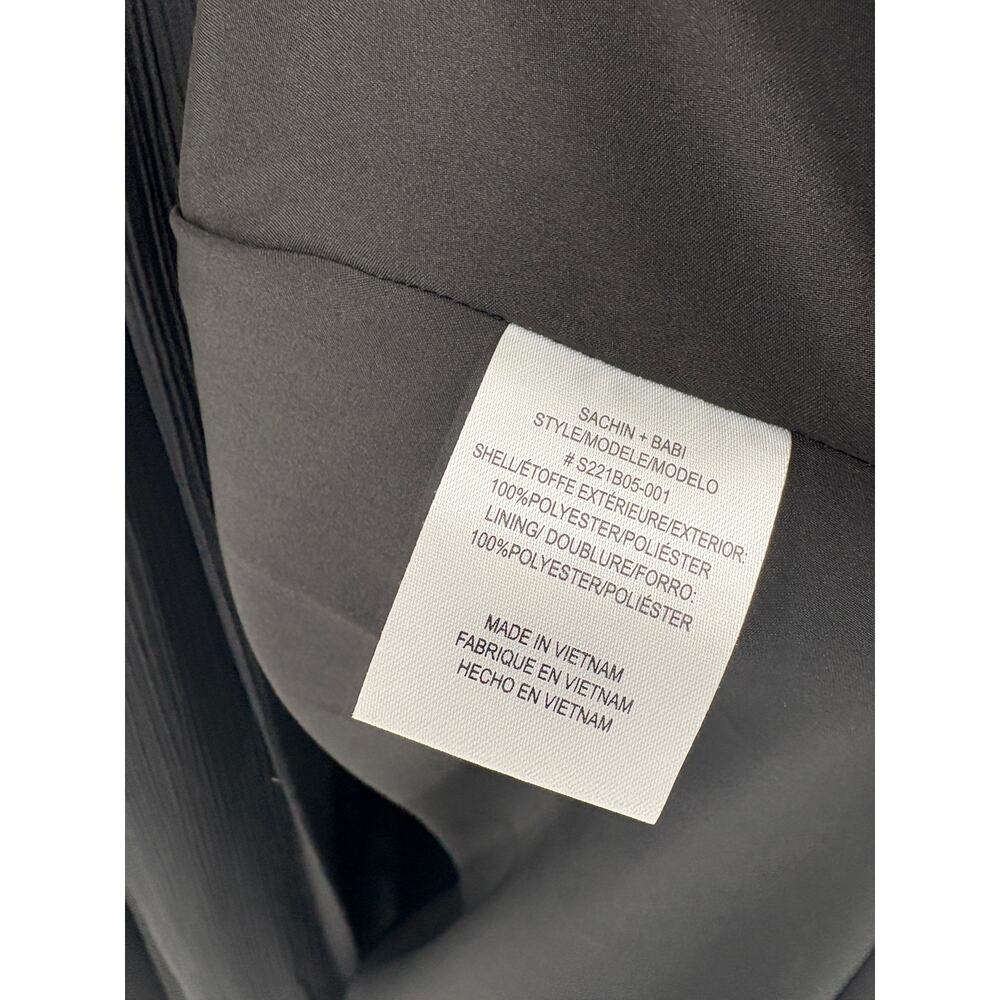 SACHIN + BABI Dress Size 0 Evening Gown NEW Jessica Black Classic LBD - Picture 5 of 9